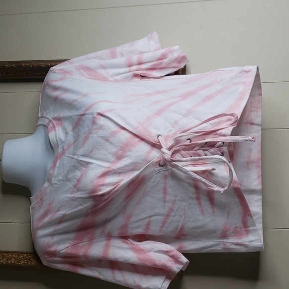 Frayed Denim Cotton Tinsley Corset Top - Picture 6 of 9